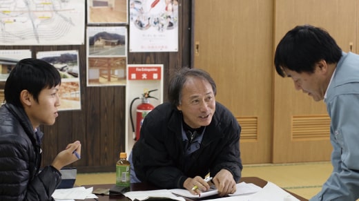 設計についての勉強会の様子